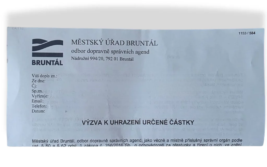 mandat-z-czeskiego-fotoradaru